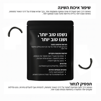 רצועת אף לשיפור הנשימה מבית CalBoker